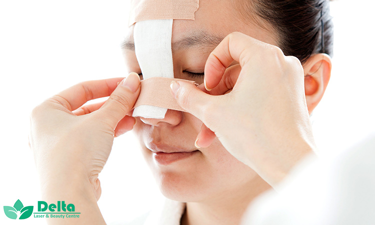 ترمیم جای بخیه عمل بینی